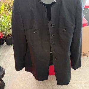 Black Button-Up Blazer p26
